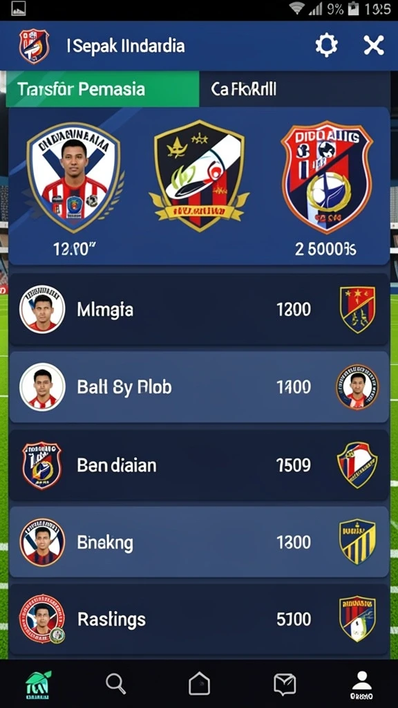 567slots - Tampilan antarmuka yang intuitif dan ramah pengguna.