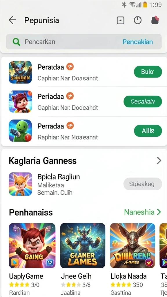 ajo89 - Tangkapan layar menunjukkan karakter utama dalam aksi.