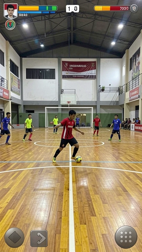 bosku777 - Tampilan antarmuka yang menarik dan modern.