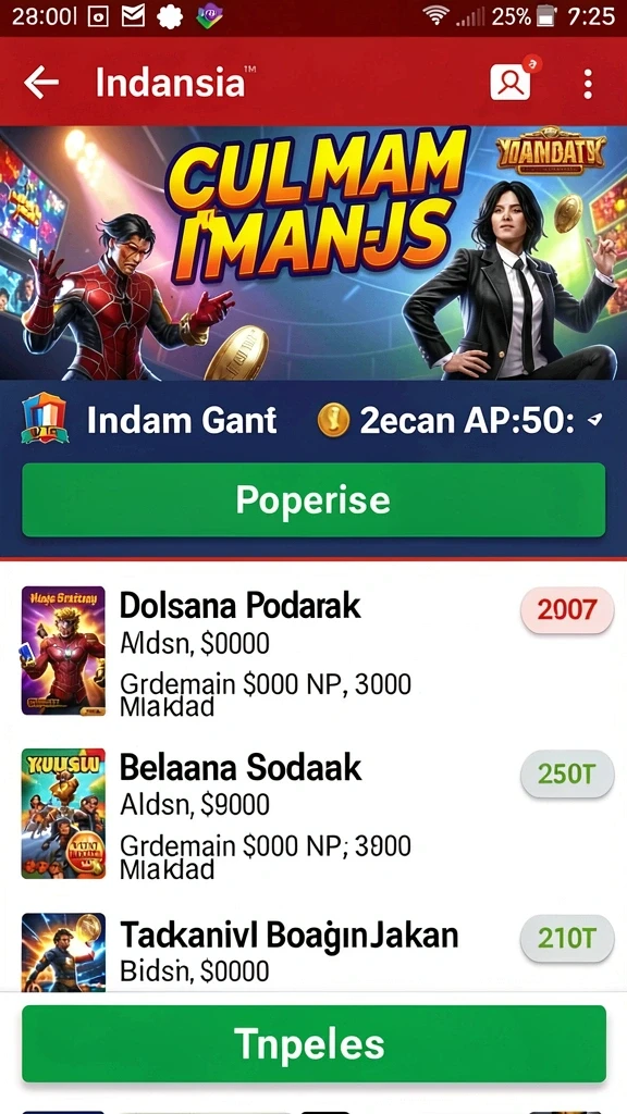 pp7 - Lingkungan permainan yang memukau dan beragam.